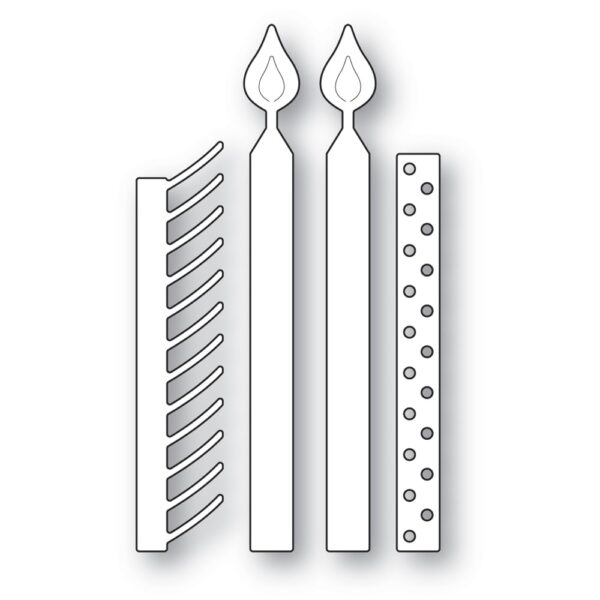 Memory Box Die – Wrapper Candles 94853 - Image 2