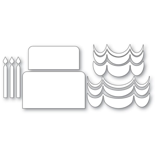 Memory Box Die – Party Layer Cake 94854 - Image 2