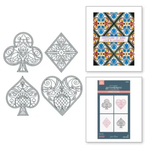 Enchanting Suit Facets Press Plates