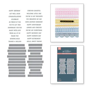 Ideal Moments Press Plate & Die Set