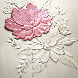 Memory Box 3D Embossing Folder and Die -- Breezy Bouquet EF1024