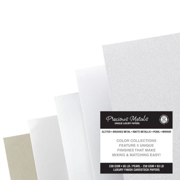 Harmony Precious Metals Cardstock -- Silver - Image 3