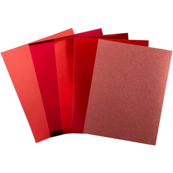 Harmony Precious Metals Cardstock -- Red - Image 2