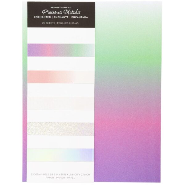 Harmony Precious Metals Cardstock -- Enchanted