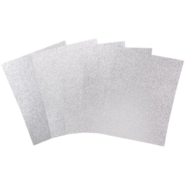 Harmony Diamond Chic Glitter Cardstock -- Platinum - Image 2