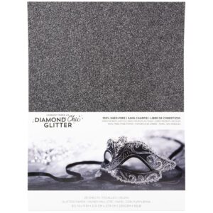 Harmony Diamond Chic Glitter Cardstock -- Midnight Masquerade