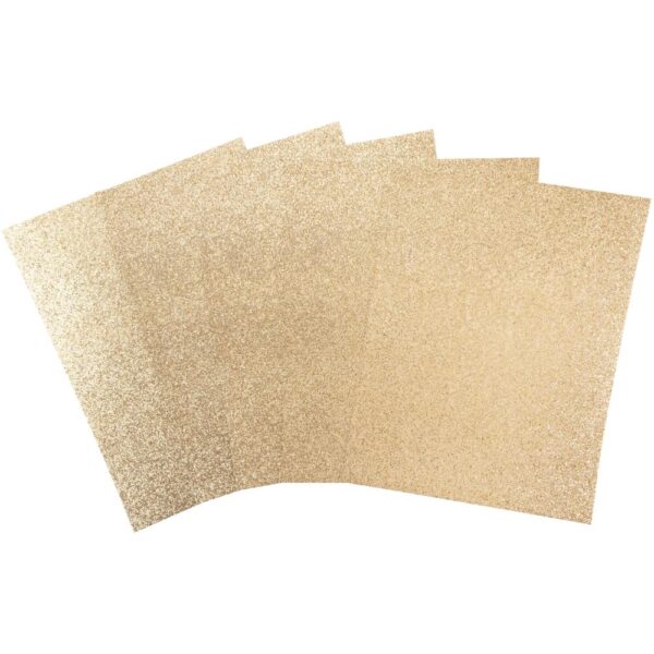 Harmony Diamond Chic Glitter Cardstock -- Rose Gold - Image 2