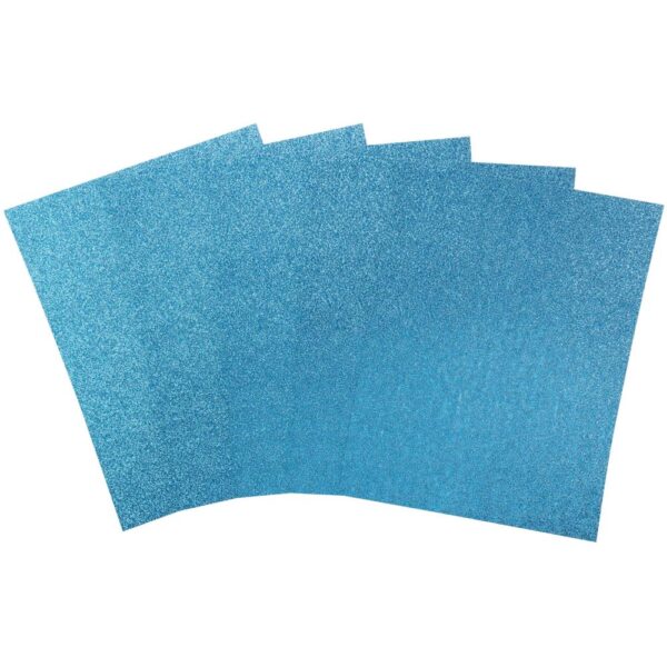 Harmony Diamond Chic Glitter Cardstock -- Turquoise - Image 2