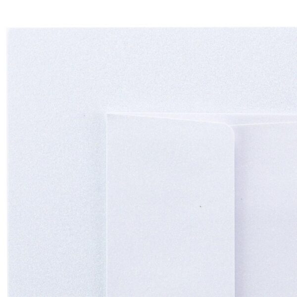 Harmony Paper Inkjet Printable Glitter A-7 Cards & Envelopes -- Crystal White - Image 3