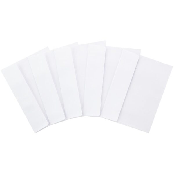 Harmony Paper Inkjet Printable Glitter A-7 Envelopes -- Crystal White - Image 2