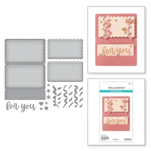 Treat Yourself Gift Card Holder Etched Dies
