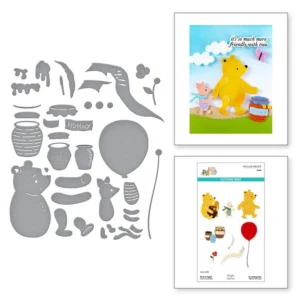 Pooh & Piglet Etched Dies