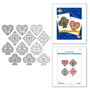 Kaleidoscope Noble Suits Etched Dies