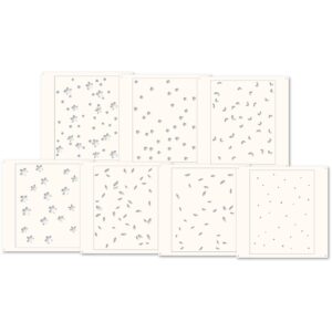 Poppystamps Fanciful Flowers Stencil Set T108