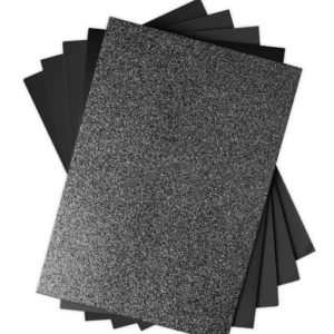 Sizzix Surfacez – The Opulent Cardstock Pack, 8 1/4″ x 11 3/4″, Black
