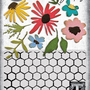 Tim Holtz® Alterations | Sizzix 2D Embossing Folder and Thinlits 11-Pack – Floristry