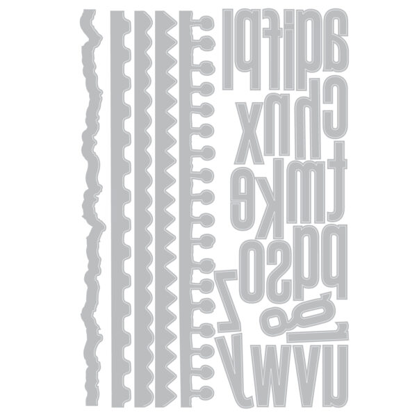 Tim Holtz® Alterations | Sizzix Thinlits™ Die Set 31-Pack – Vault Edges - Image 3