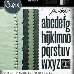 Tim Holtz® Alterations | Sizzix Thinlits™ Die Set 31-Pack – Vault Edges