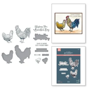 Feathered Friends BetterPress Plate & Die Set