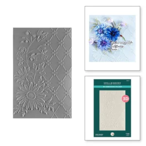 Wildly Beautiful 3D Embossing Folder