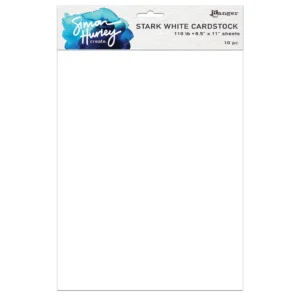 Simon Hurley create. Stark White Cardstock