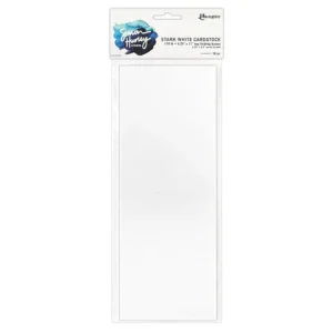 Simon Hurley create. Stark White Cardstock Top Folding Bases 10pk