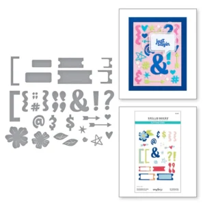 Punctuation & Icons Etched Dies
