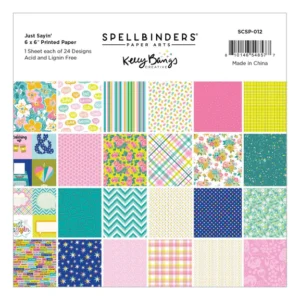 Just Sayin' 6" x 6" Printed Paper Pack