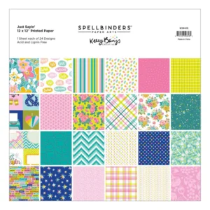 Just Sayin' 12"" x 12"" Printed Paper Pack