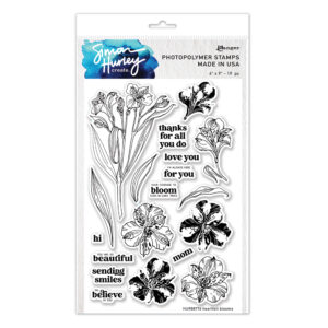 Simon Hurley create. Photopolymer Stamps – Heartfelt Blooms