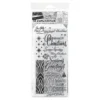 Tim Holtz Mixed-Media Stamps & Stencil Set — Christmastime, Deco Arch and Starry