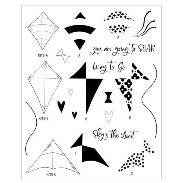 Sizzix Clear Stamps Set 21PK - Sky’s the Limit by Catherine Pooler - Image 3