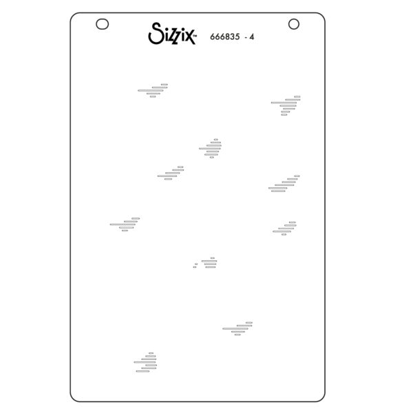 Sizzix A6 Layered Stencils 4PK - In the Clouds by Catherine Pooler - Image 5