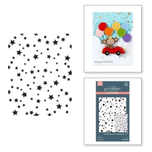 Falling Stars BetterPress Plate