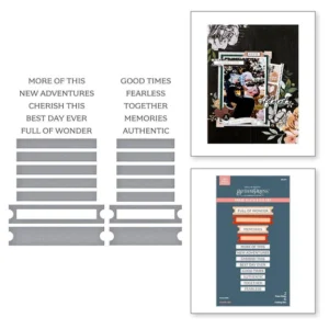 Cherish This BetterPress Plate & Die Set