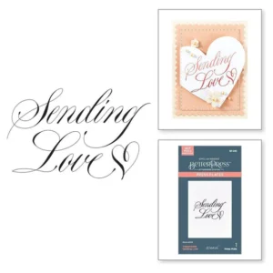 Copperplate Sending Love BetterPress Plate