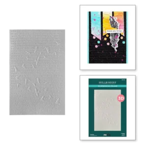 Soaring 3D Embossing Folder