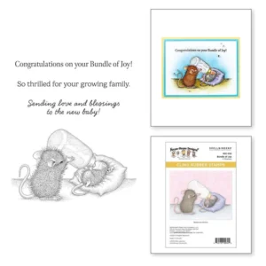 Bundle of Joy Cling Rubber Stamp Set