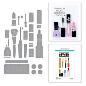 Gorgeous You Makeup Etched Dies