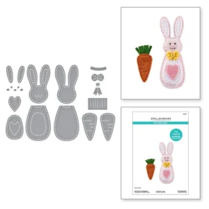Felt Carrot Companion Etched Dies