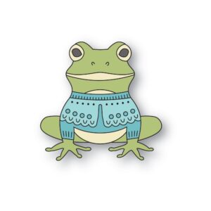 Poppystamps Craft Die – Nordic Sitting Frog 2705