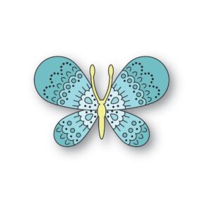 Poppystamps Craft Die – Nordic Belle Butterfly 2709