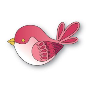 Poppystamps Craft Die – Nordic Bold Bird 2714