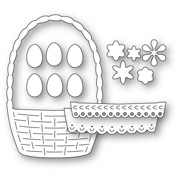 Poppystamps Craft Die – Nordic Basket 2718 - Image 2