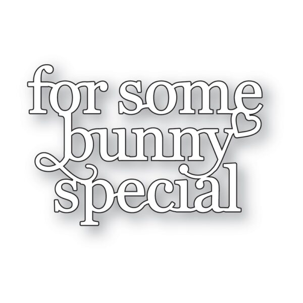 Poppystamps Craft Die – For Some Bunny Special 2721