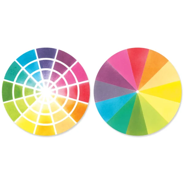 Sizzix Layered Stencils 3PK - Color Wheel by Eileen Hull (Expected in May 2025) - Image 2