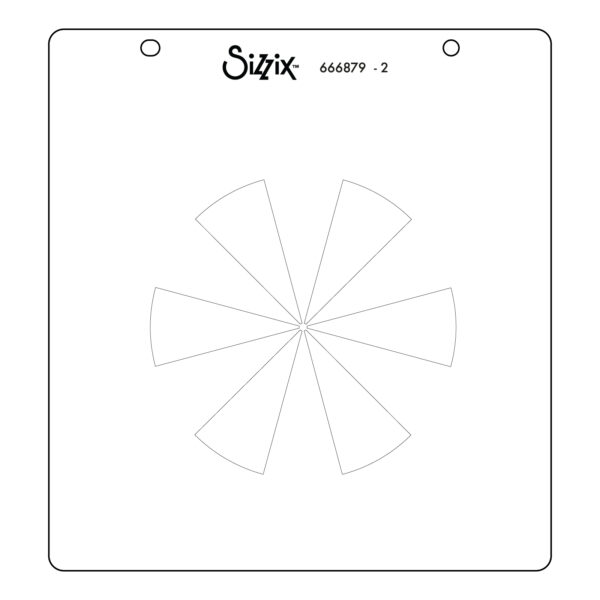 Sizzix Layered Stencils 3PK - Color Wheel by Eileen Hull (Expected in May 2025) - Image 5