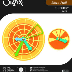 Sizzix Thinlits 9PK Die Set - Rainbow Wheels by Eileen Hull (Expected in May 2025)