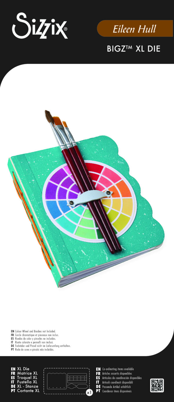 Sizzix ScoreBoards XL Die - Hardbound Journal by Eileen Hull (Expected in May 2025)