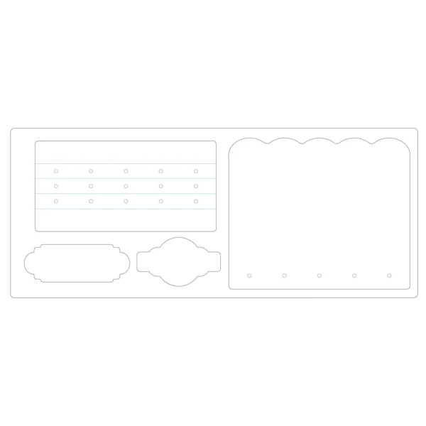 Sizzix ScoreBoards XL Die - Hardbound Journal by Eileen Hull (Expected in May 2025) - Image 3